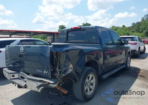 2015 Nissan Titan Sv из США, поврежденный, VIN 1N6BA0EK6FN511298